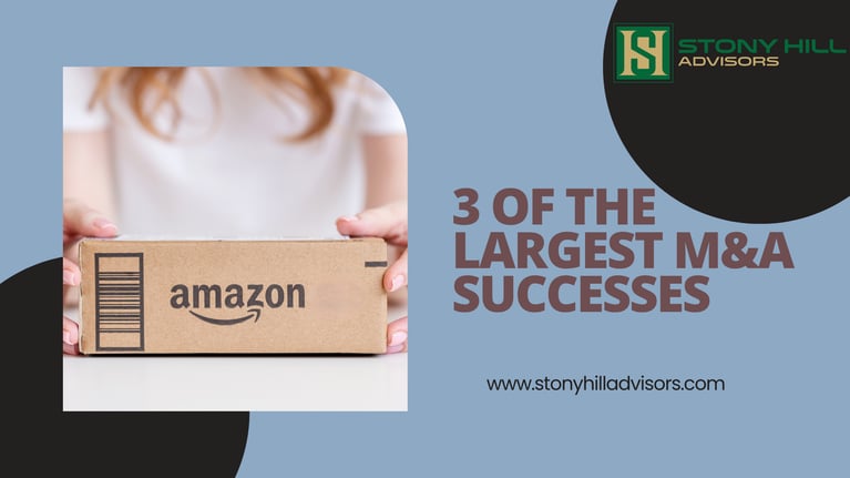 3 of the Largest M&A Successes